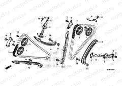 E-4 CAM CHAIN / TENSIONER