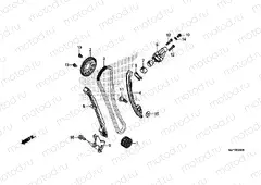 E-4 CAM CHAIN / TENSIONER