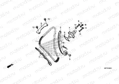 E-4 CAM CHAIN / TENSIONER
