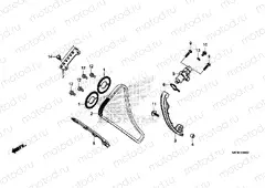 E-4 CAM CHAIN / TENSIONER