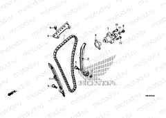 E-4 CAM CHAIN & TENSIONER