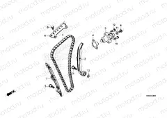E-4 CAM CHAIN & TENSIONER