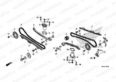 E-4 CAM CHAIN/TENSIONER