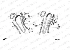 E-4 CAM CHAIN/TENSIONER