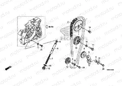 E-4 CAM CHAIN/TENSIONER