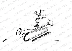 E-4 CAM CHAIN/TENSIONER