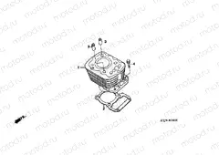 E-4 CYLINDER (CGR125SH5.8)
