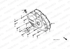 E-4 RIGHT CRANKSHAFT COVER