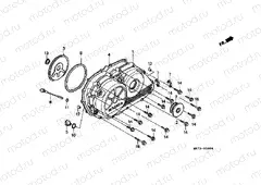 E-4 RIGHT CRANKSHAFT COVER
