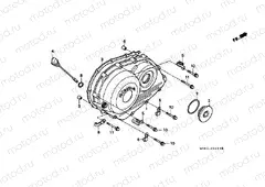 E-4 RIGHT CRANKSHAFT COVER