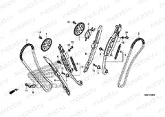 E-4 TIMING CHAIN / TENSIONER