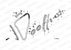 E-4 TIMING CHAIN / TENSIONER
