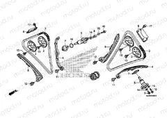 E-4 TIMING CHAIN / TENSIONER