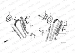 E-4 TIMING CHAIN / TENSIONER