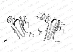 E-4 TIMING CHAIN / TENSIONER