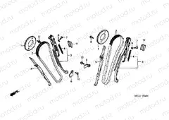 E-4 TIMING CHAIN / TENSIONER