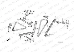E-4 TIMING CHAIN / TENSIONER