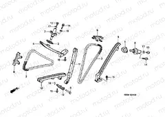 E-4 TIMING CHAIN / TENSIONER