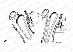 E-4 TIMING CHAIN / TENSIONER