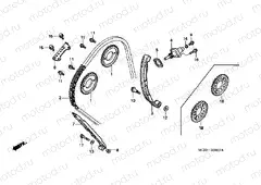E-4 TIMING CHAIN / TENSIONER