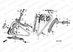 E-4 TIMING CHAIN / TENSIONER