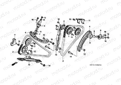 E-4 TIMING CHAIN / TENSIONER