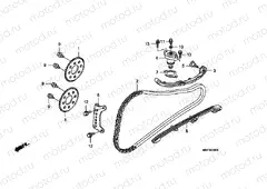 E-4 TIMING CHAIN / TENSIONER