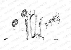 E-4 TIMING CHAIN / TENSIONER
