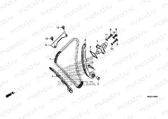 E-4 TIMING CHAIN / TENSIONER