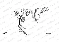 E-4 TIMING CHAIN / TENSIONER