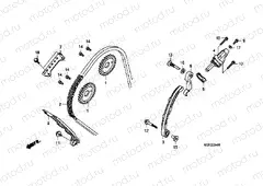 E-4 TIMING CHAIN / TENSIONER