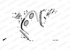 E-4 TIMING CHAIN / TENSIONER
