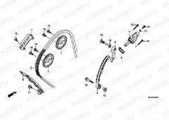 E-4 TIMING CHAIN / TENSIONER