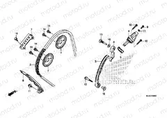 E-4 TIMING CHAIN / TENSIONER