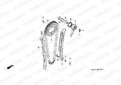 E-4 TIMING CHAIN ​​/ TENSIONER