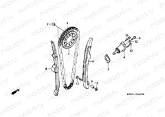E-4 TIMING CHAIN / TENSIONER