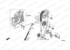 E-4 TIMING CHAIN / TENSIONER