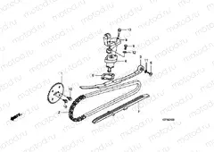 E-4 TIMING CHAIN / TENSIONER