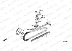 E-4 TIMING CHAIN / TENSIONER
