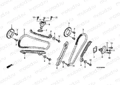 E-4 TIMING CHAIN / TENSIONER
