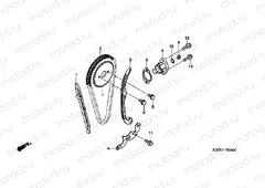 E-4 TIMING CHAIN / TENSIONER