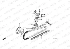 E-4 TIMING CHAIN / TENSIONER