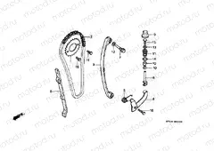 E-4 TIMING CHAIN / TENSIONER