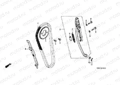 E-4 TIMING CHAIN / TENSIONER