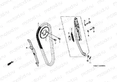 E-4 TIMING CHAIN / TENSIONER