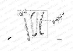 E-4 TIMING CHAIN / TENSIONER