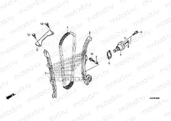 E-4 TIMING CHAIN / TENSIONER