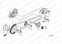 E-4 TIMING CHAIN / TENSIONER