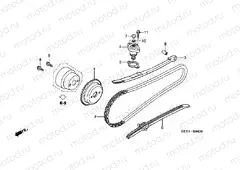 E-4 TIMING CHAIN / TENSIONER