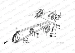 E-4 TIMING CHAIN / TENSIONER